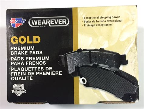 car quest brake pads|carquest wearever gold brake pads.